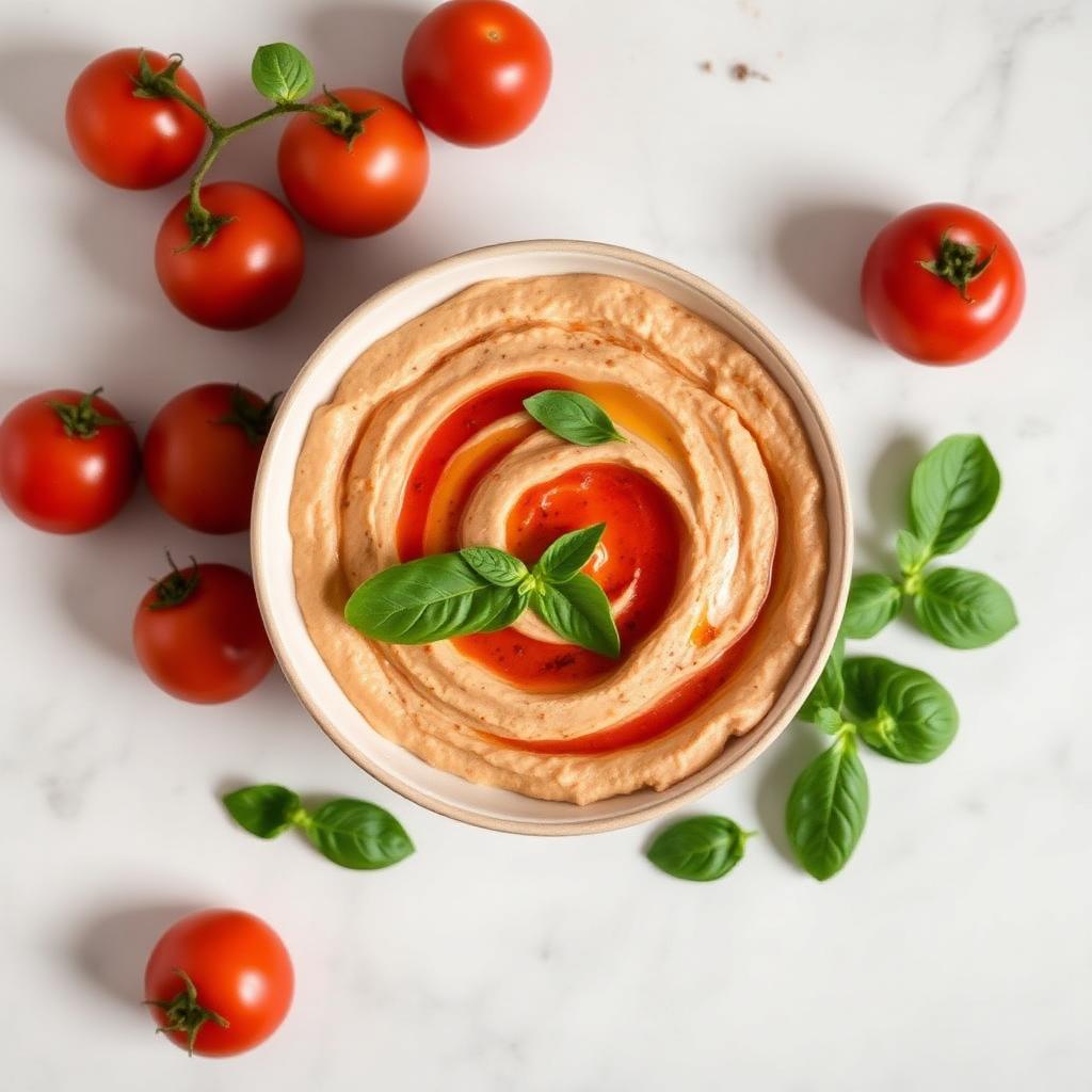 Cheezy Pizza hummus