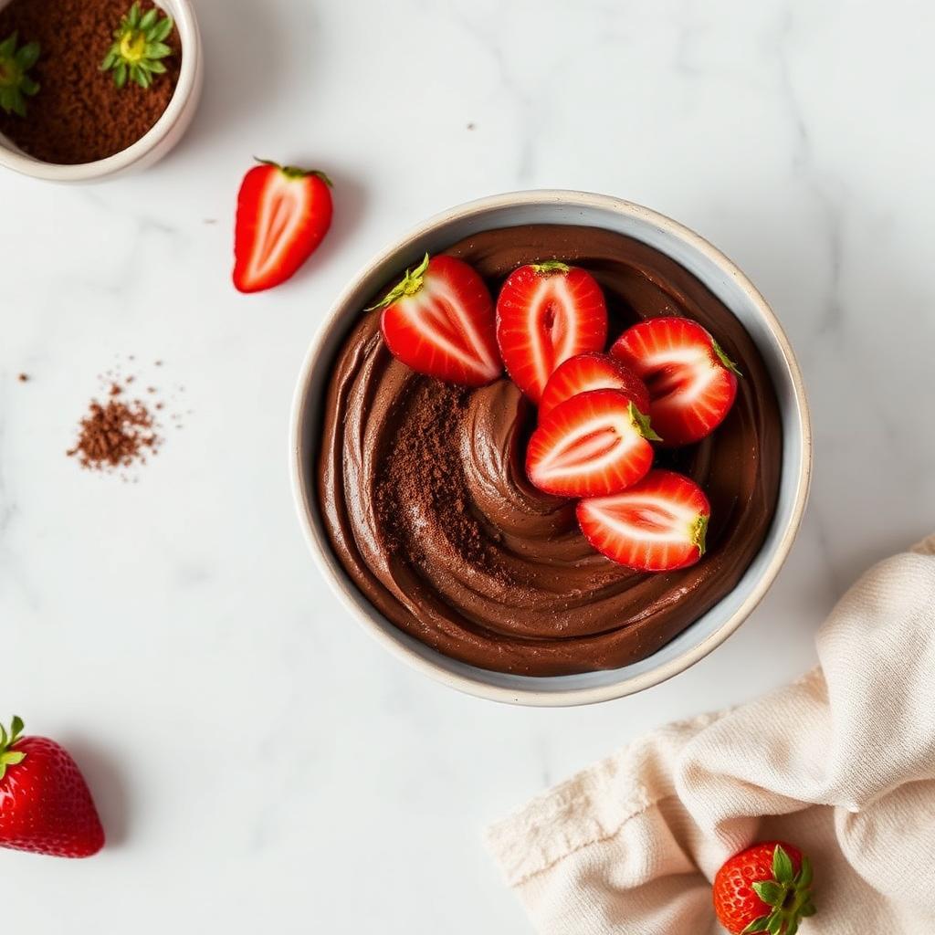 Chocolate hummus