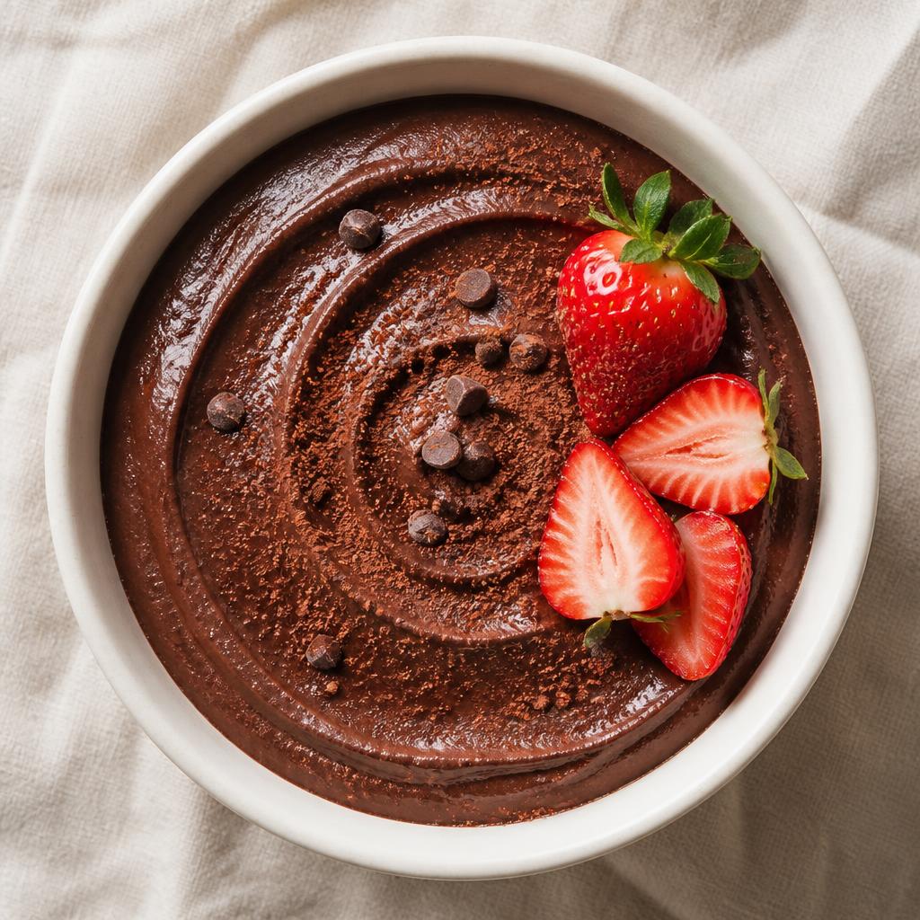 Chocolate hummus
